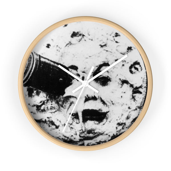 Le Voyage Dans La Lune Wall Clock