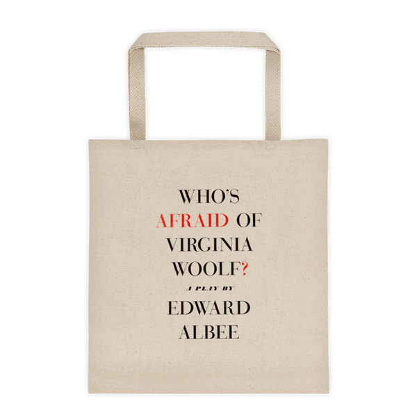 Who's Afraid Of Virginia Woolf? Tote Bag
