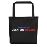 Directed By Jean-Luc Godard Tote Bag