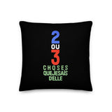Deux Ou Trois Choses Que Je Sais D’Elle Pillow
