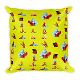 The Rules Of Attraction Square Pillow