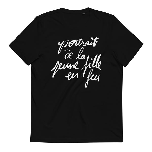 Portrait De La Jeune Fille En Feu Unisex Organic T-Shirt