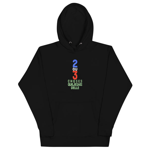 Deux Ou Trois Choses Que Je Sais D’Elle Unisex Hoodie