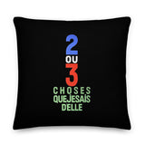 Deux Ou Trois Choses Que Je Sais D’Elle Pillow