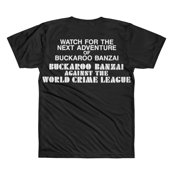 The Adventures of Buckaroo Banzai Across the 8th Dimension All-Over Printed T-Shirt
