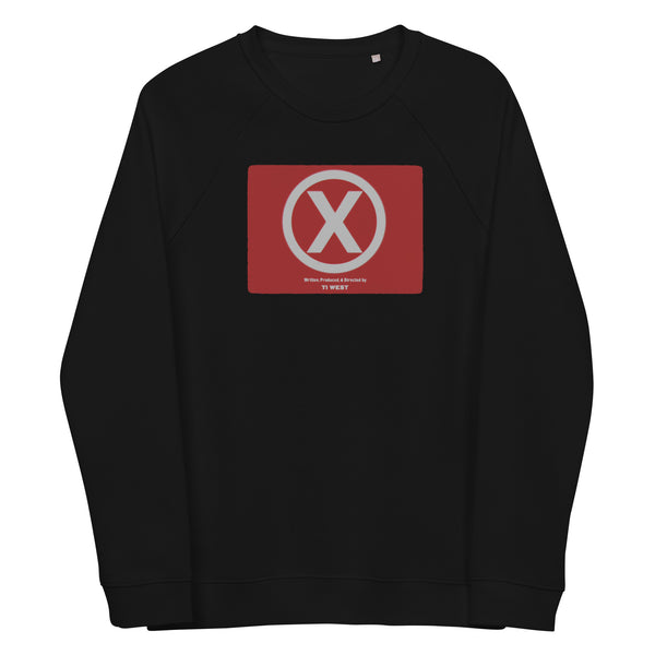 X Unisex Organic Sweatshirt