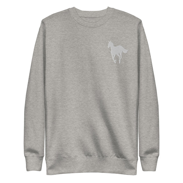 White Pony Premium Sweatshirt
